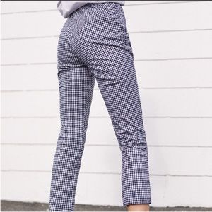 brandy melville / john galt gingham pants